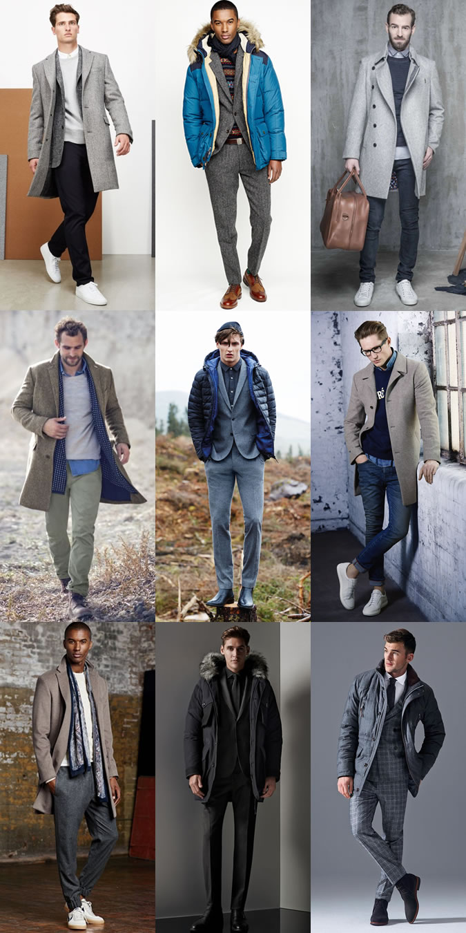 winter casual men's style